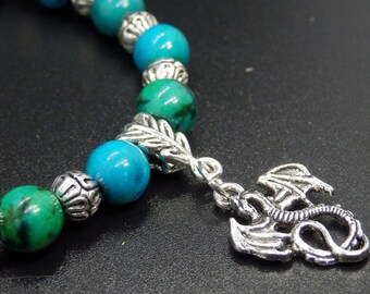 Seedrache Bettelarmband oder Fußkette