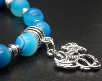 Sky Dragon Charm Bracelet or Anklet