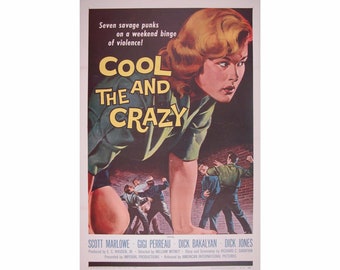 A1 A4 Sizes A2 A3 Stir Crazy Vintage Movie Poster 