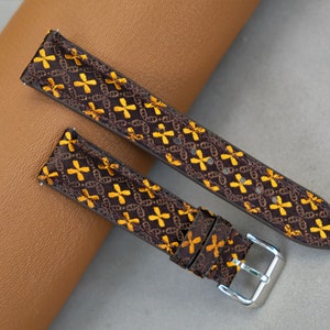 Handmade Fabric Watch Strap: Custom Sizes Available