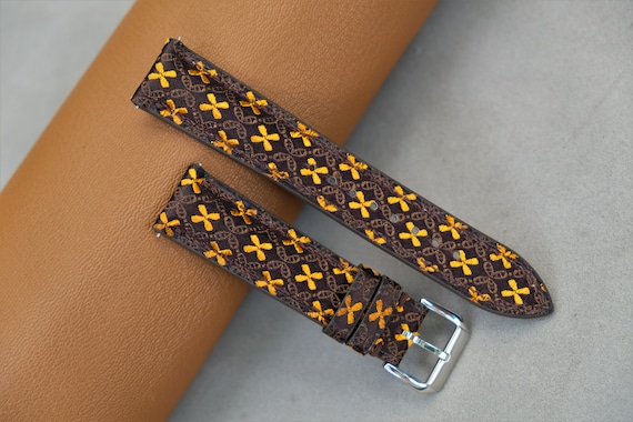 Handmade Fabric Watch Strap: Custom Sizes Available