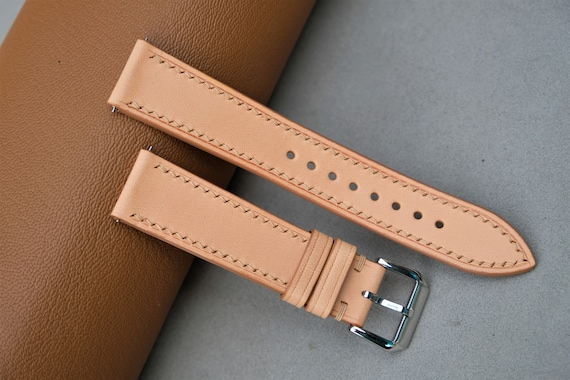 BUTTERO Leather Watch Band: Handmade Custom Watch Strap
