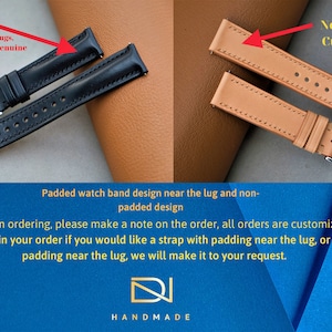Carp Watch Strap, Handmade Watch Strap, Custom Wacth Strap, Vintage Watch Strap, 26mm 24mm 23mm 22mm 21mm 20mm 19mm 18mm 17mm 16mm 14mm image 5