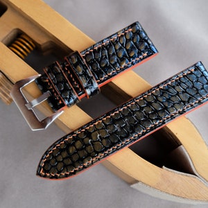 Watch Strap for PANERAI, Vintage Watch Strap, Handmade Watch Strap, 26mm 24mm 22mm 20mm