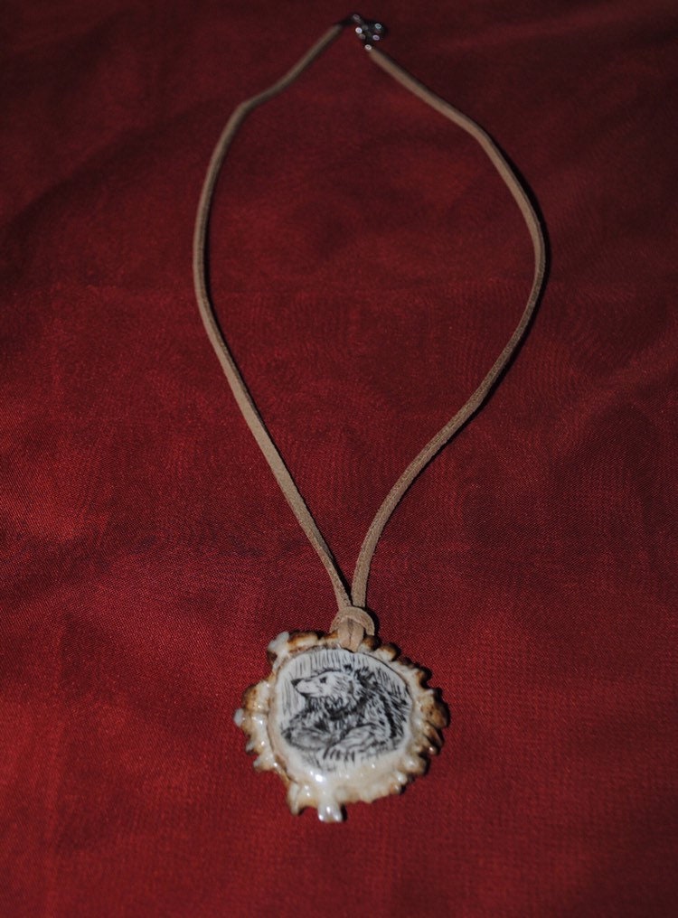 Bear Scrimshaw Deer Crown Mule Deer Rosette Outdoorsman Etsy