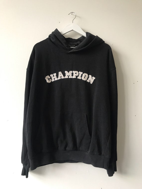 champion black jumper