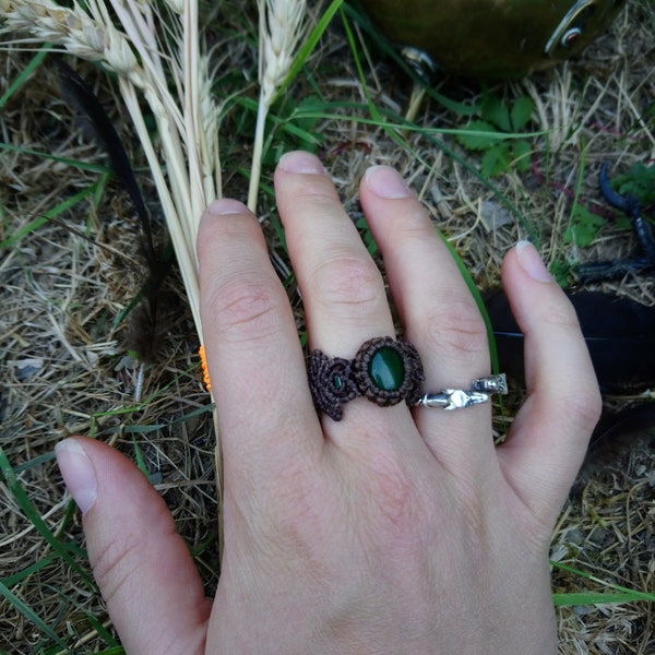 Bague feuille