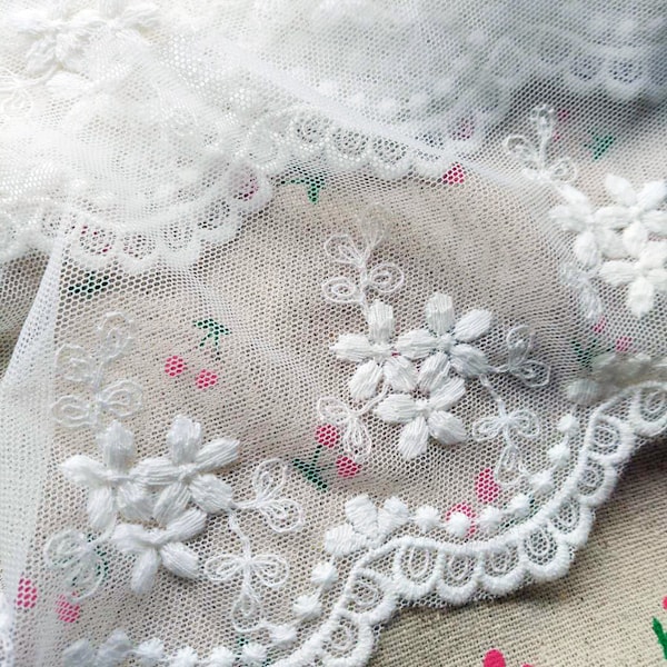 Embroidered Tulle - Etsy