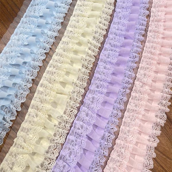 Lace Ruffle - Etsy