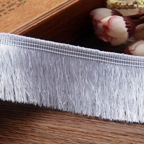 10 Yards DIY Lace Trim Tassel Trimmings For Pillow Curtain Decoration DIY Clothe