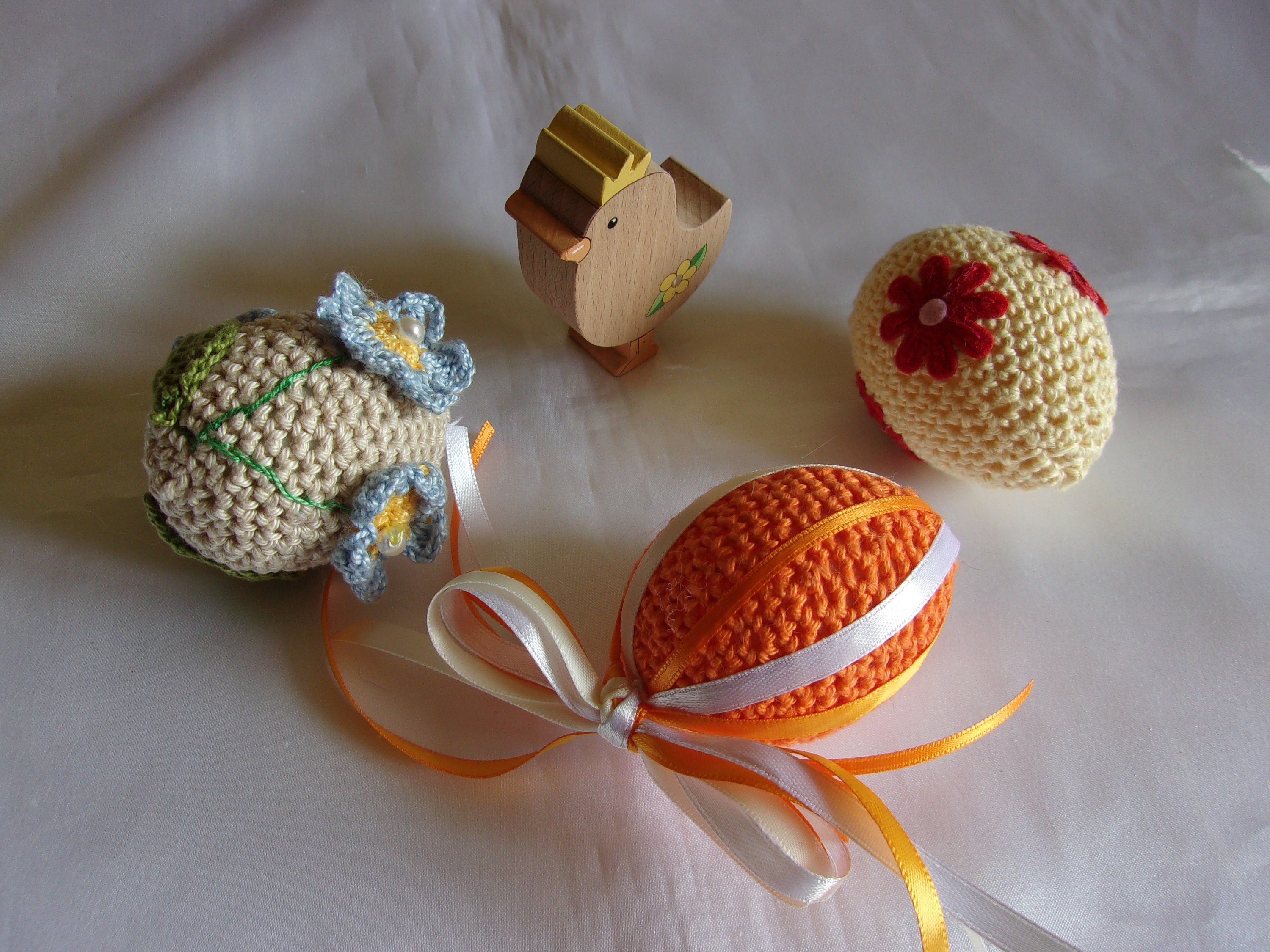 Oeufs de Pâques Au Crochet