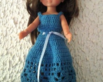 Crochet dress for 33 cm doll