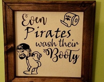 Even Pirates Wash - Etsy
