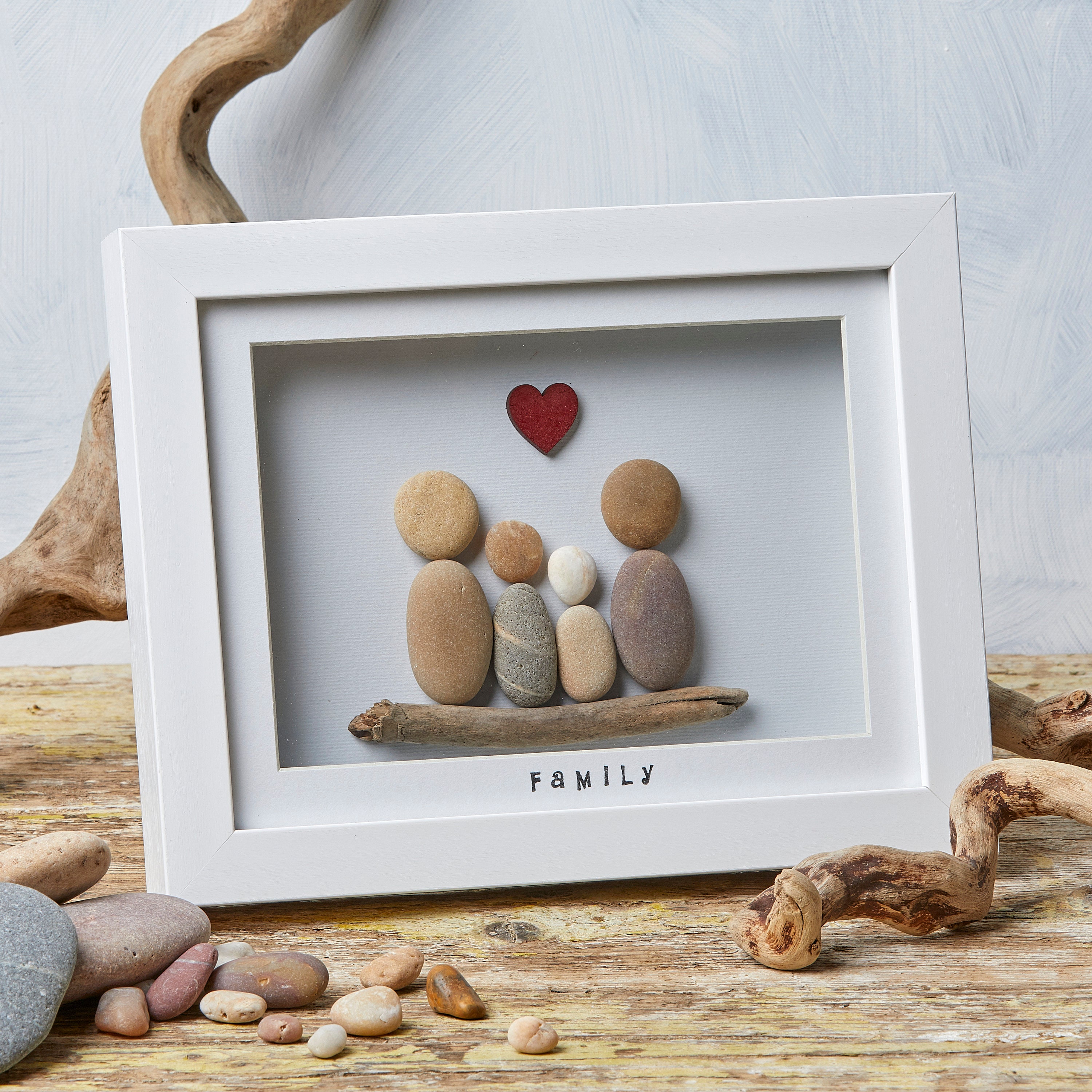 Other Assemblage Pebble art Art & Collectibles