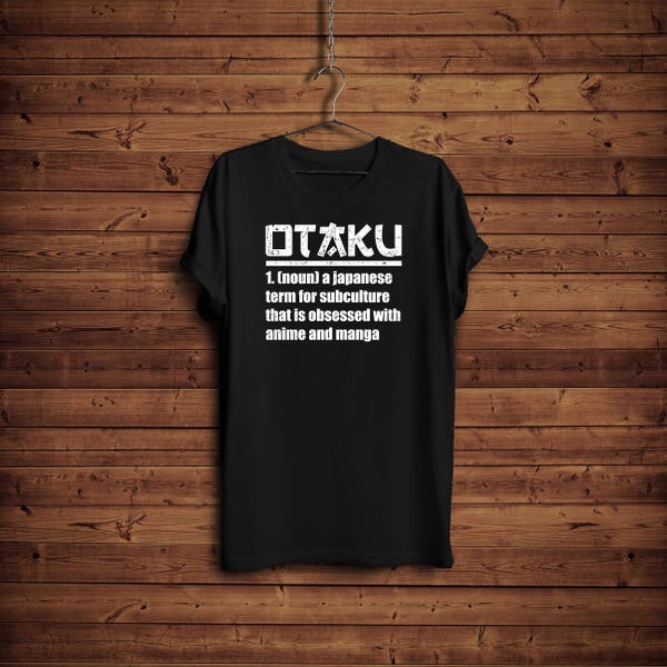 Otaku Definition Shirt/ Otaku T-Shirt/ Japanese Anime Shirt/ Japanese Subculture Shirt/ Anime Obsession Shirt/ Magara T-Shirt/ Japanese Tee