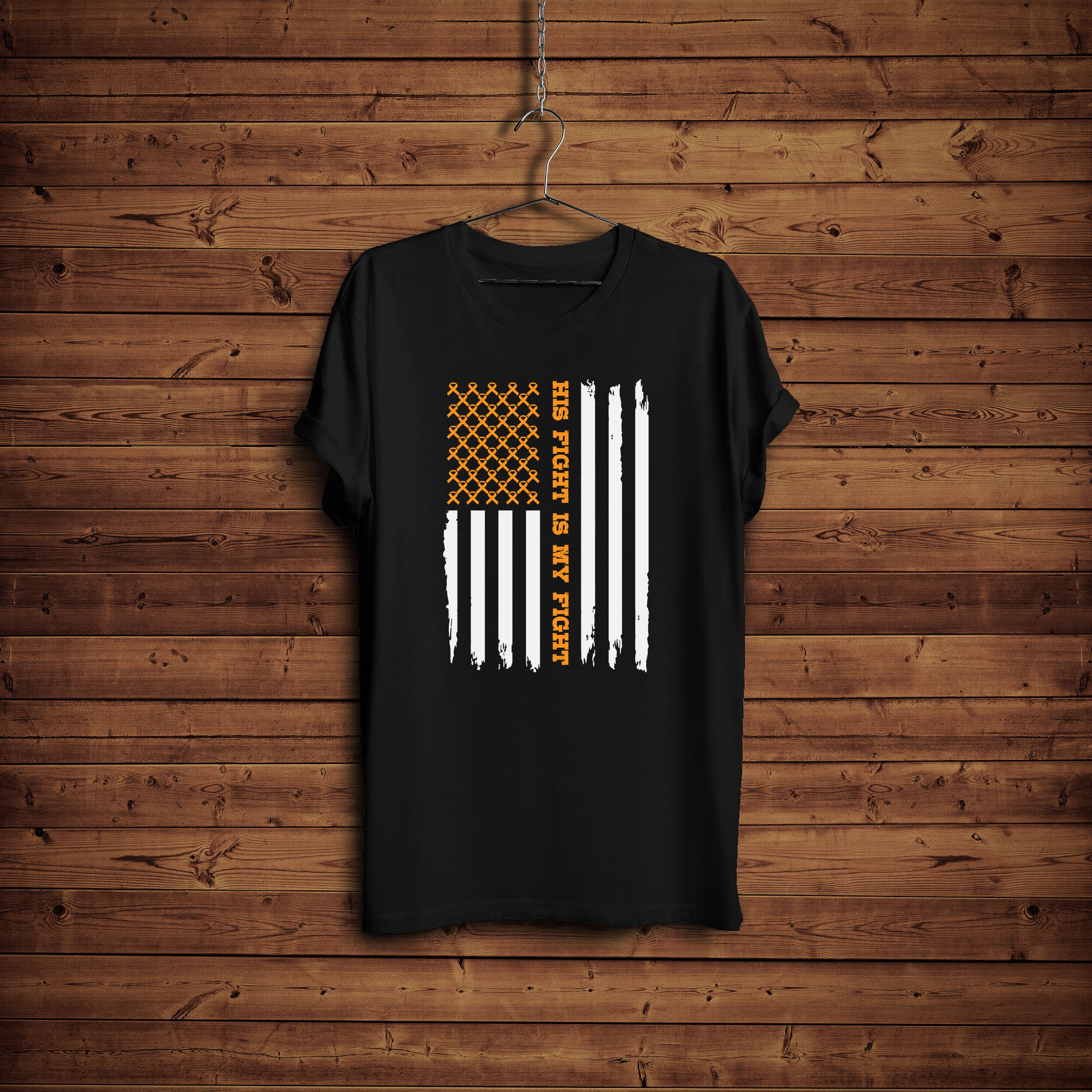 Leukemia Awareness Shirt American Flag His Fight Is My Fight Leukemia Awareness Shirt American Flag His Fight Is My Fight
