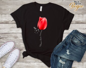Parkinson Disease Awareness Tulip April Month Pretty Tee T-Shirt