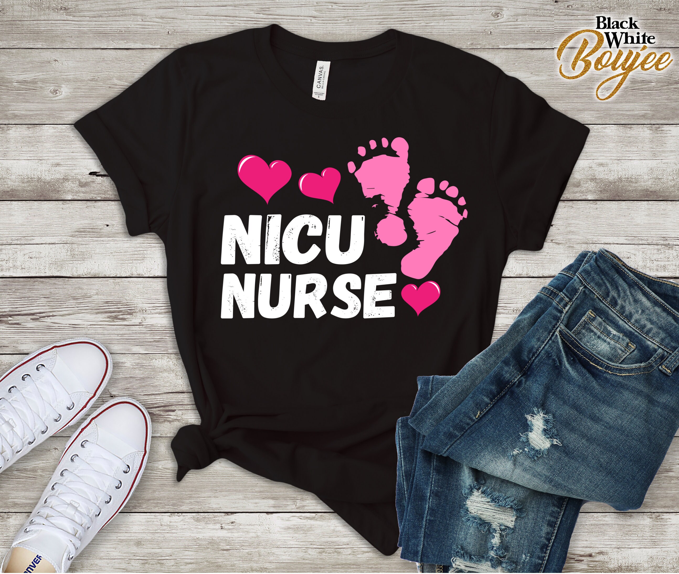 NICU NURSE Shirt Cute Nicu Nurce Tshirt Nursing Student Etsy UK