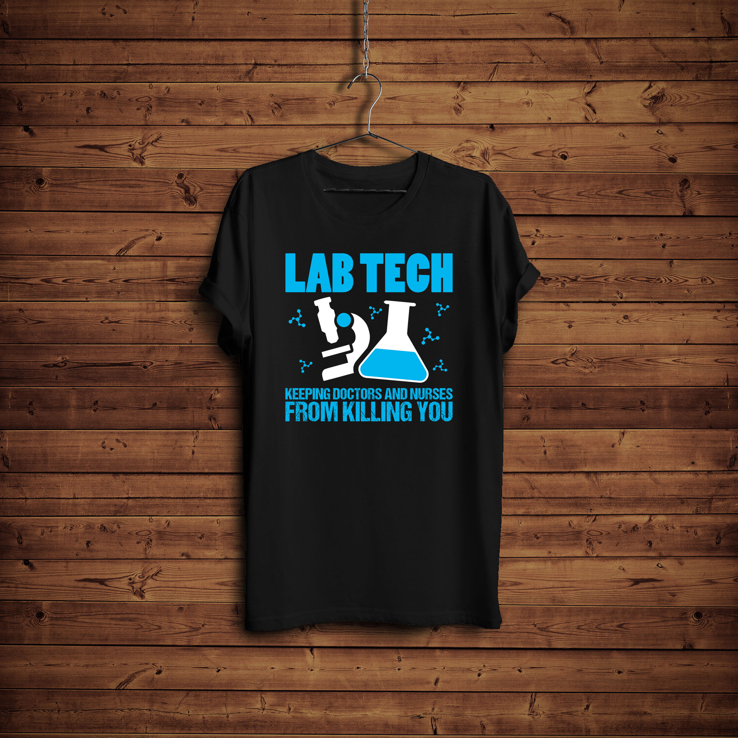 NIGHT SHIFT SHIRT Lab Tech Graveyard Shirt Scientist Shirt 