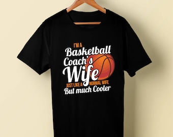 Damen Trainer Frau Hemd Frau Basketball cooles Geschenk Unisex T-Shirt Basketball Trainer Frau Hemd