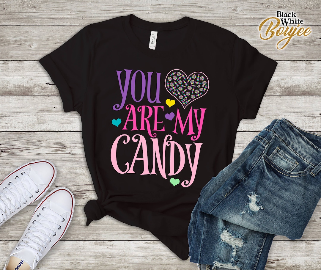 You Are My Candy Valentines Day Gift for Her Candy Crush Etsy