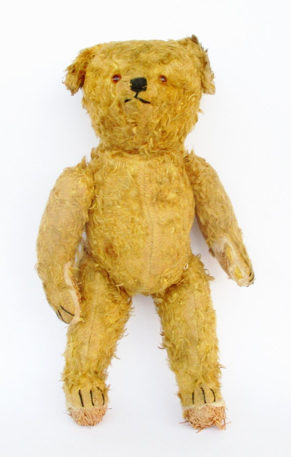 Antique Mohair Teddy Bear. Collectible. Ours En Peluche - Etsy