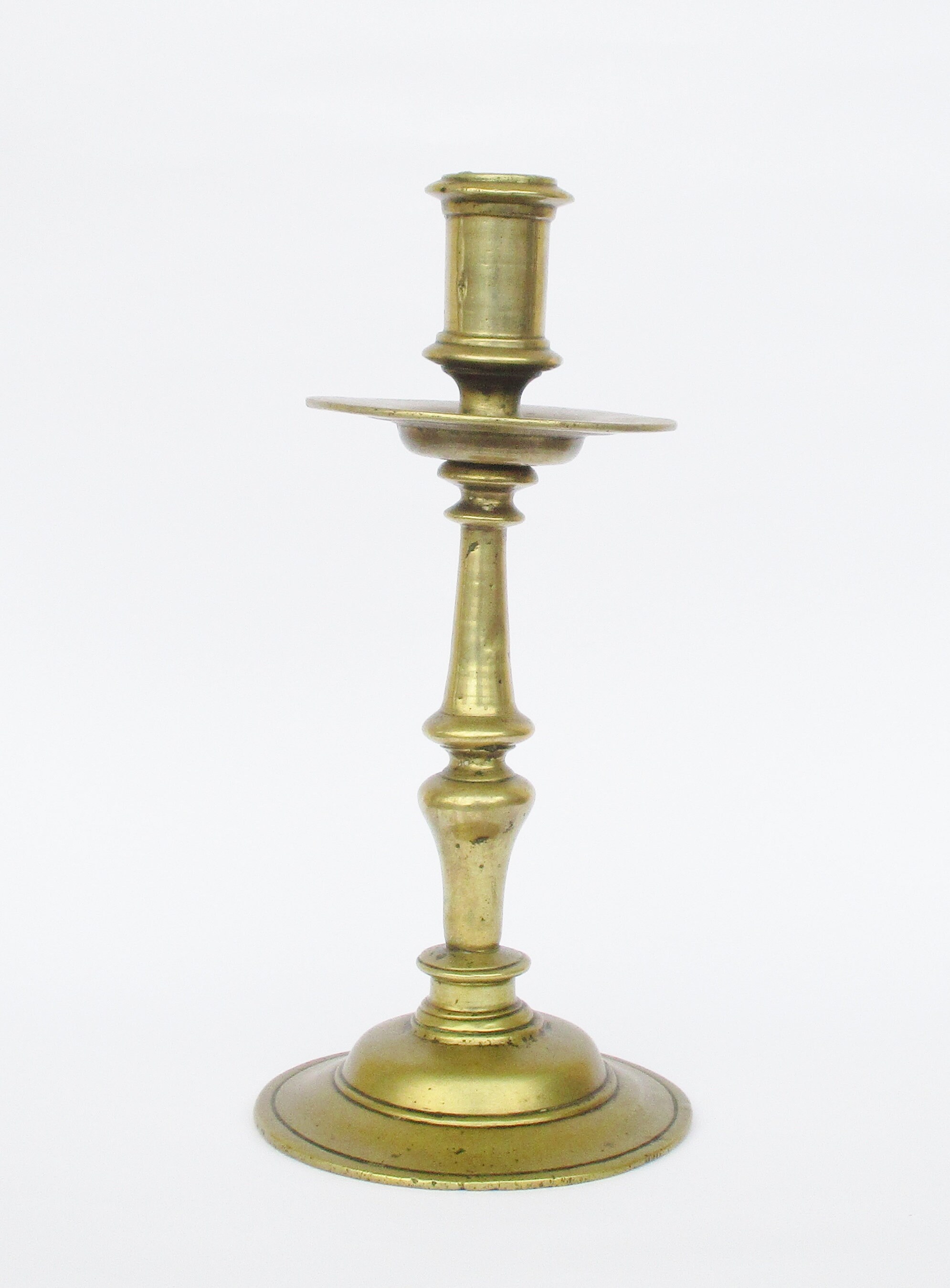 Rare Antique 17th Century Brass Mannerist Candle Holder Etsy