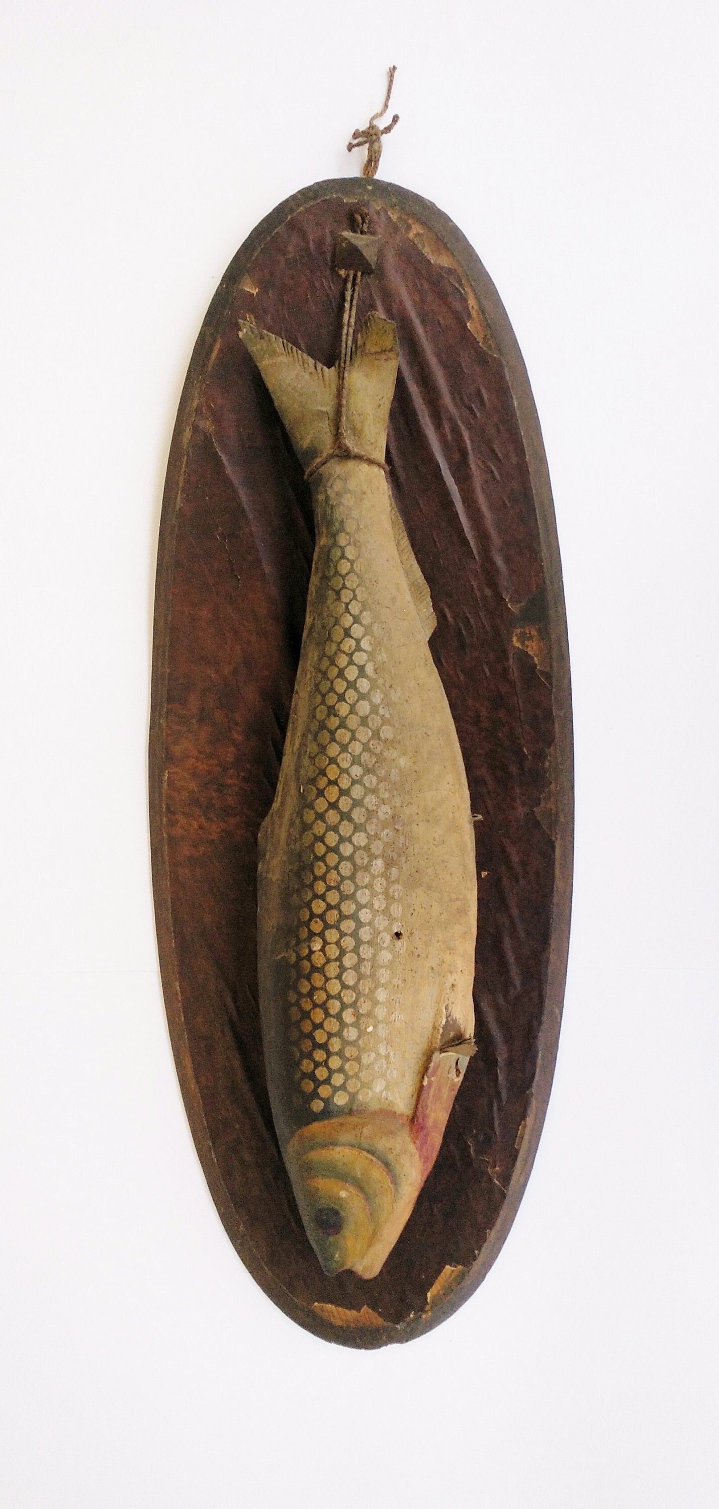 Saint Louis, Sulfure Presse-papier Poisson, Estampillé, Larg
