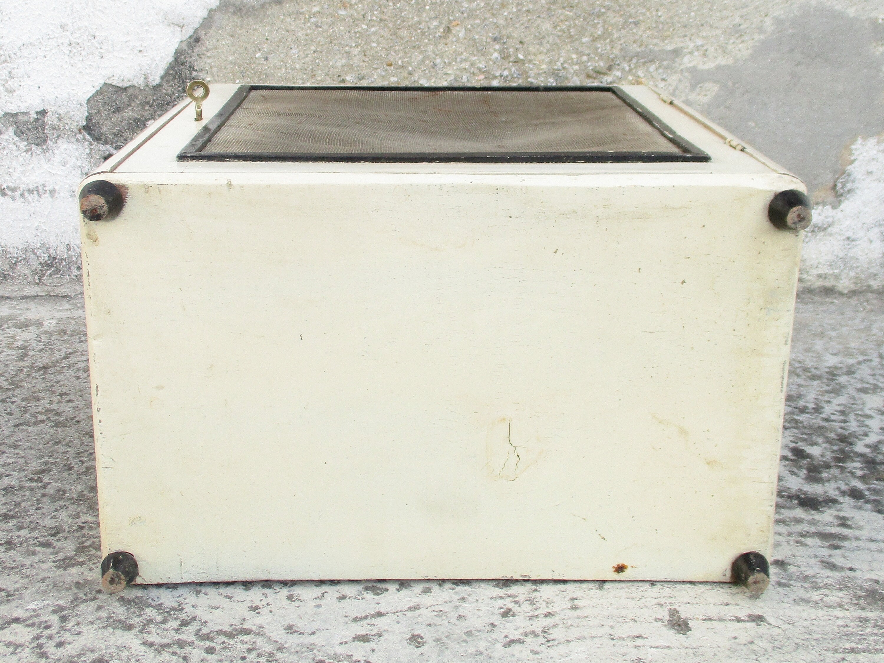 Vintage Holz Mesh Lebensmittel Aufbewahrungsbox Schrank | Etsy