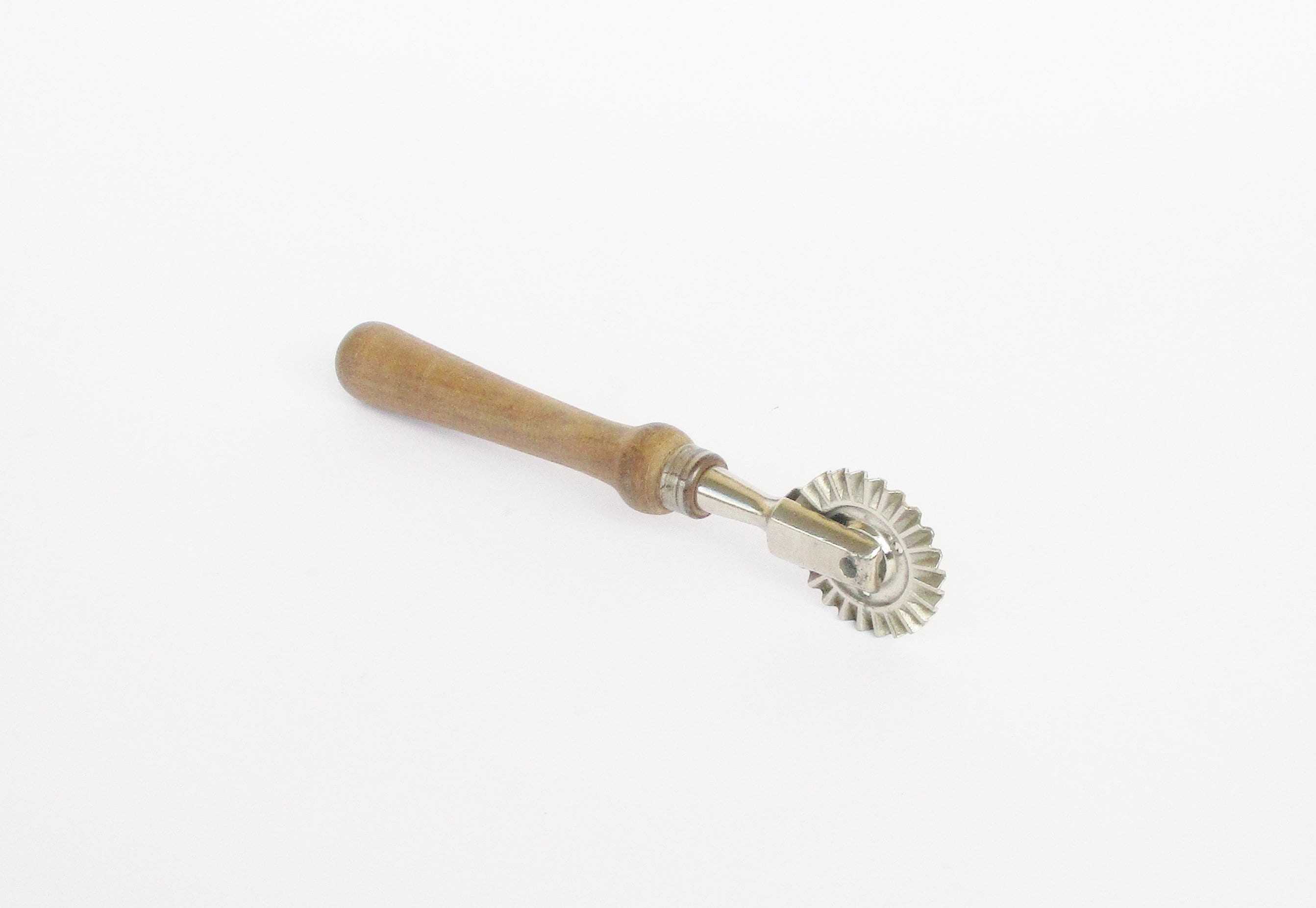 Vintage Pastry Crimper Dough Cutter Wheel With Wooden Handle. Etsy