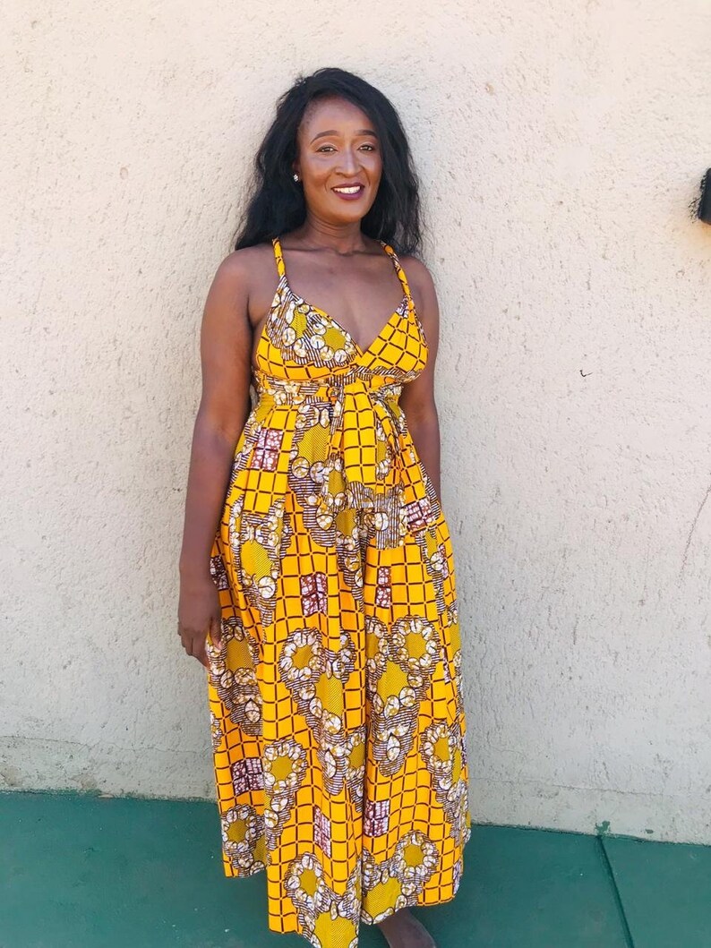 african infinity dress