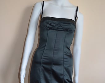 Dolce & Gabbana bustier satin dress