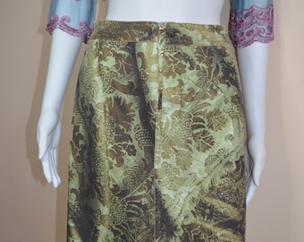 Roberto Cavalli accented waist skirt