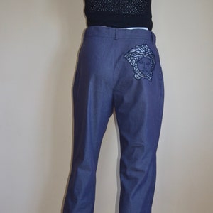 Gianni Versace medusa jeans