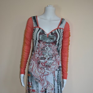 Save the queen mesh dress