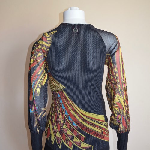 Save the shops Queen mesh top