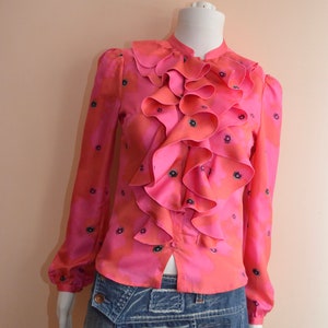 Alexander McQueen McQ silk blouse