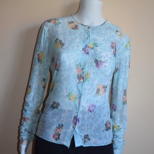 Blumarine mesh top