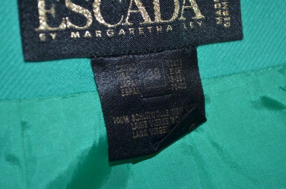 Vintage Escada by Margaretha Ley wool skirt - image 5