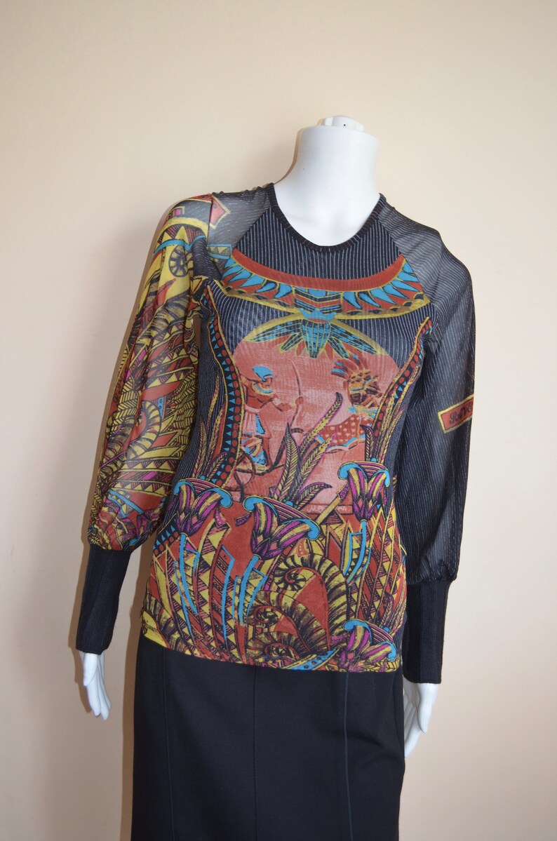 Save the shops Queen mesh top