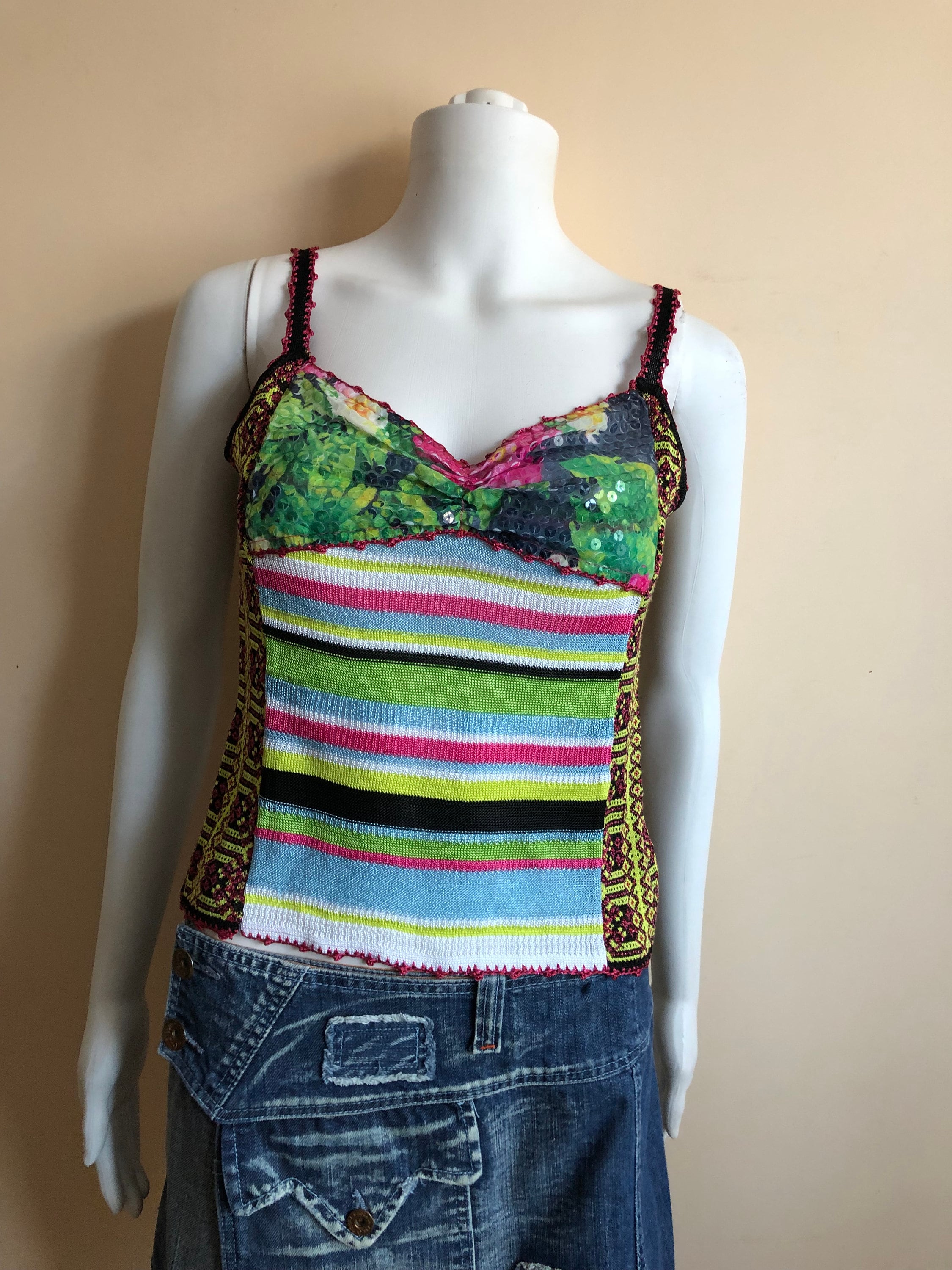 Womens Fendi Tank Top - Etsy