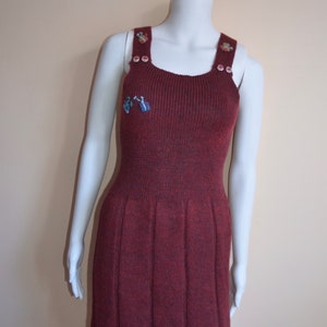 Vintage alpaca dress