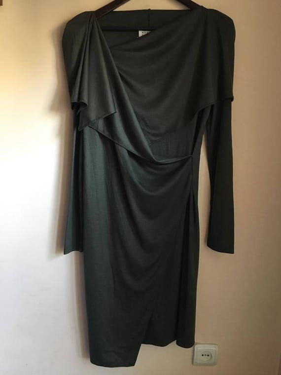maison margiela black dress