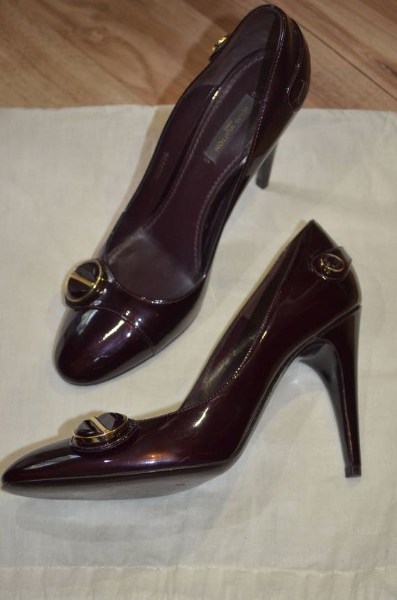 Louis Vuitton lacquer heels designer shoes - image 1