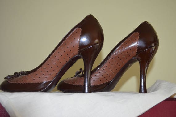 Marc Jacobs leather heels shoes designer