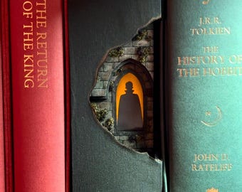 Dracula Book Nook with LED Light