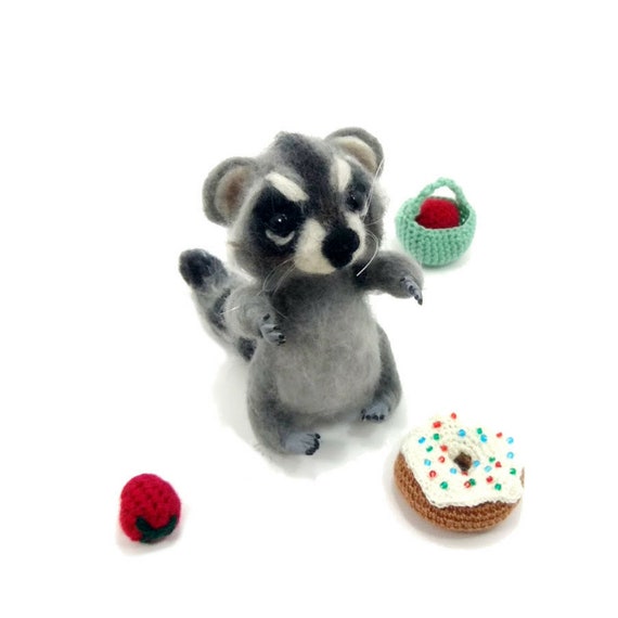 raccoon soft toy