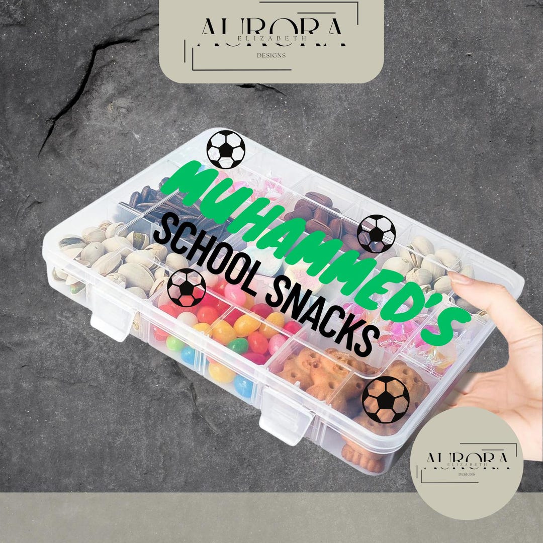 Personalized School Snack Box: Custom Plane Snacks - Etsy