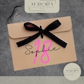 Personalized Birthday Money Wallet: Gift Card Envelope