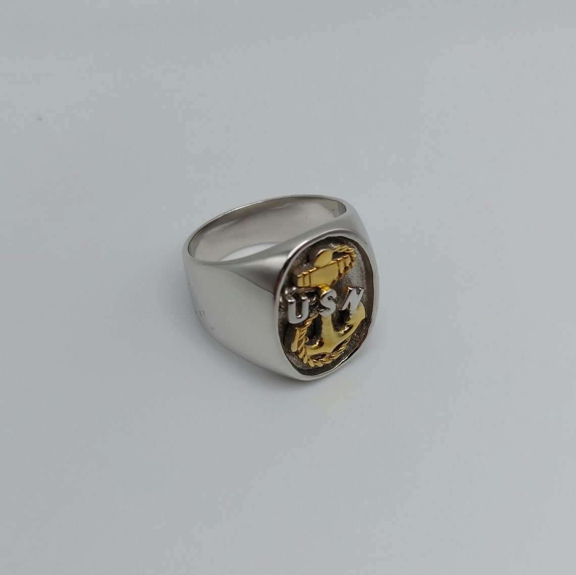 Navy Chief Sterling Silver 925 Ring - Etsy